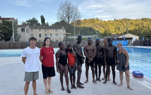 le stage d'apprentissage de la natation pour ados et jeunes : une réussite !