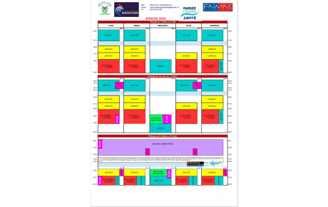 TÉLÉCHARGER LES NOUVEAUX HORAIRES 2025